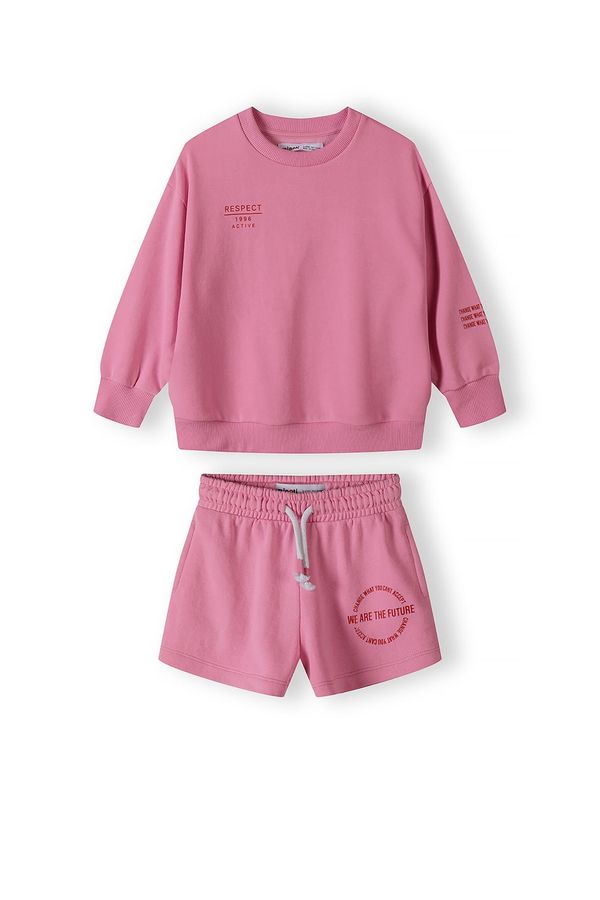 MINOTI MINOTI Jogging komplet  roza / prljavo roza