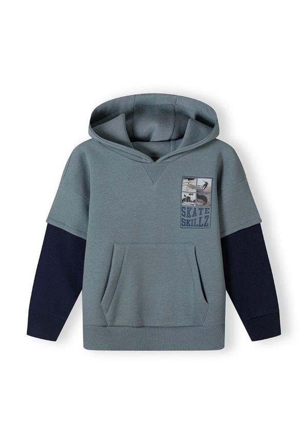 MINOTI MINOTI Sweater majica  bež / plava / menta / crna