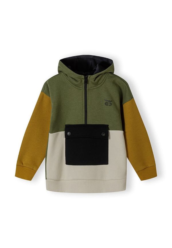 MINOTI MINOTI Sweater majica  bež / smeđa / kaki / crna