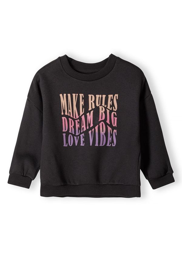 MINOTI MINOTI Sweater majica  bež / tamo siva / ljubičasta / roza