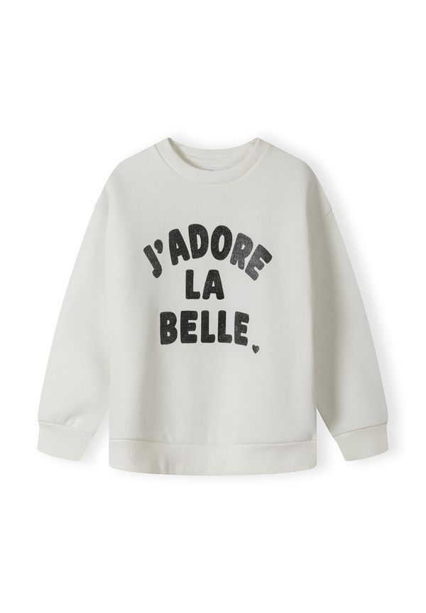 MINOTI MINOTI Sweater majica  crna / bijela
