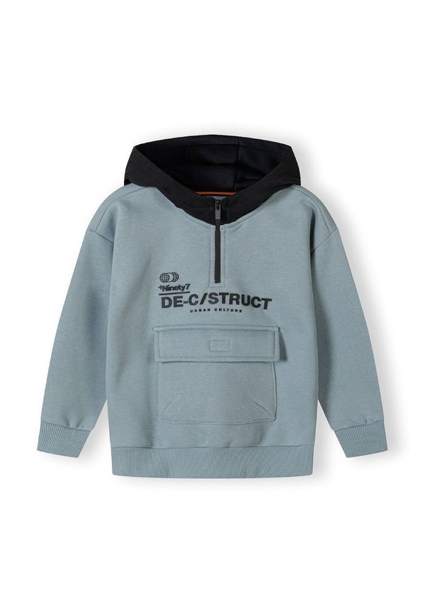 MINOTI MINOTI Sweater majica  menta / crna