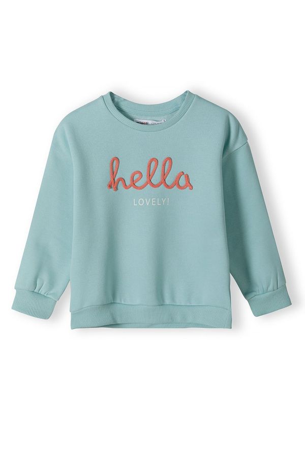 MINOTI MINOTI Sweater majica  menta / narančasta / bijela