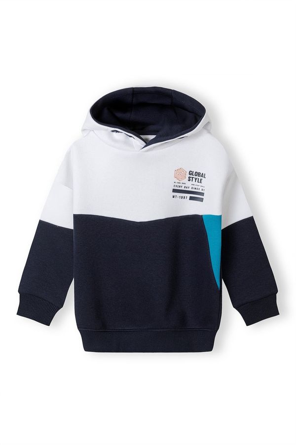 MINOTI MINOTI Sweater majica  plava / tamno plava / bijela