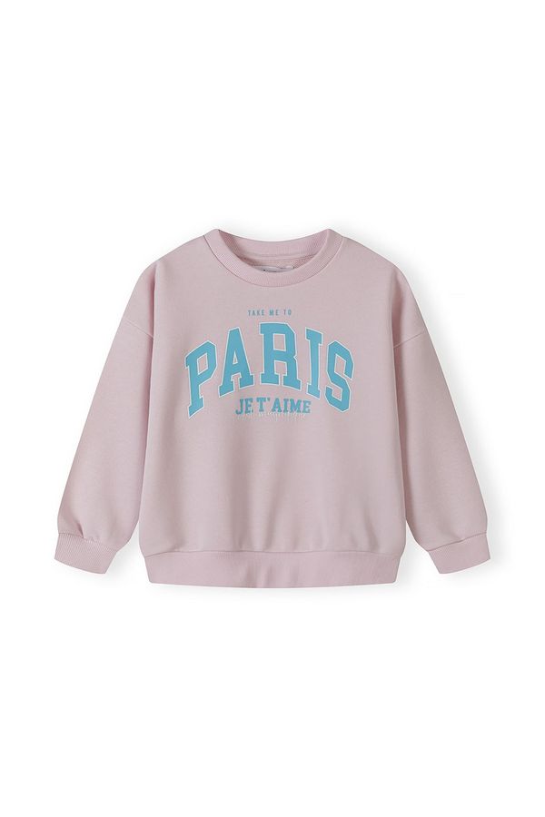 MINOTI MINOTI Sweater majica  svijetloplava / svijetloroza