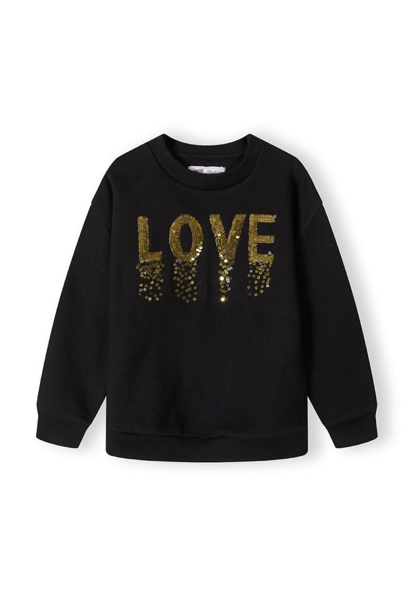 MINOTI MINOTI Sweater majica  zlatna / crna