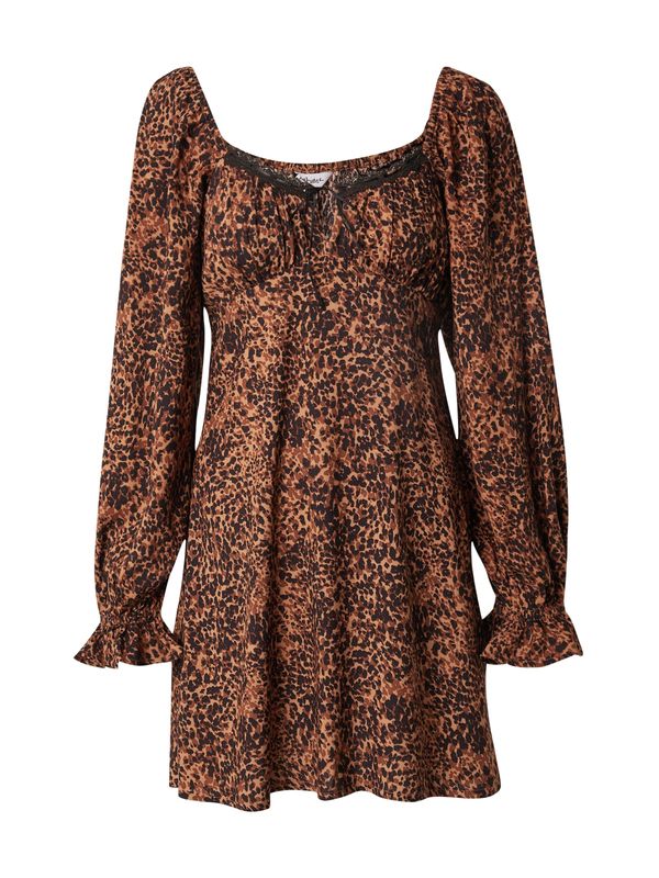 Miss Selfridge Miss Selfridge Haljina  konjak / cappuccino / crna