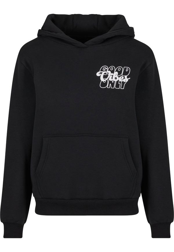 Miss Tee Miss Tee Sweater majica 'Good Vibes'  crna / bijela