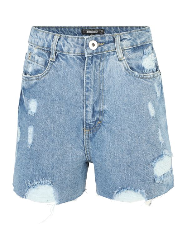 Missguided Missguided Traperice  plavi traper