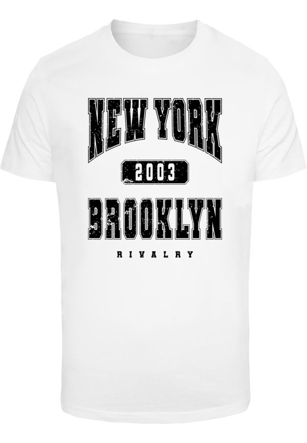 Mister Tee Mister Tee Majica 'Brooklyn'  crna / bijela