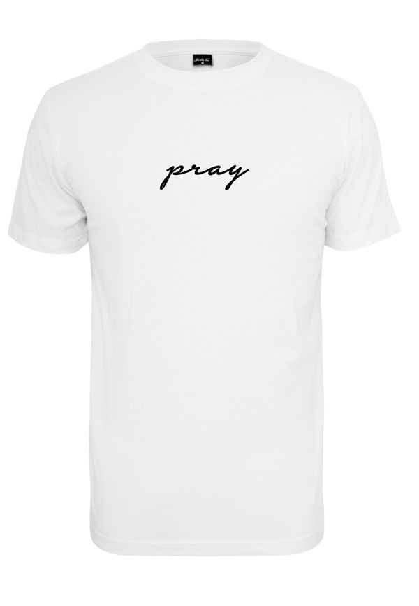 Mister Tee Mister Tee Majica 'Pray'  bijela