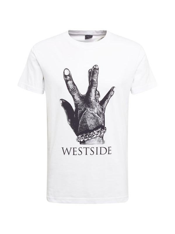 Mister Tee Mister Tee Majica 'Westside Connection'  crna / bijela