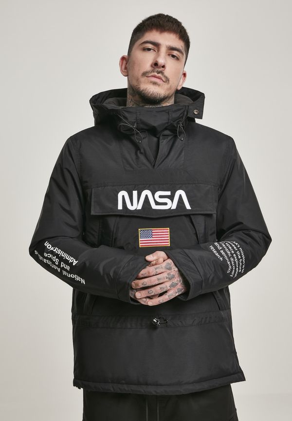 Mister Tee Mister Tee Prijelazna jakna 'Nasa'  crvena / crna / bijela