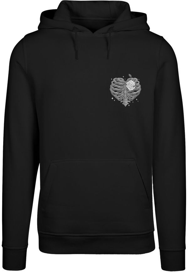 Mister Tee Mister Tee Sweater majica 'Heart Cage'  siva / svijetlosiva / crna