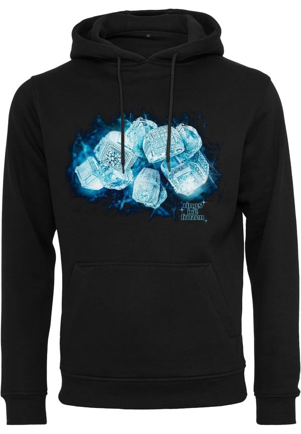 Mister Tee Mister Tee Sweater majica 'Ice Rings'  plava / crna