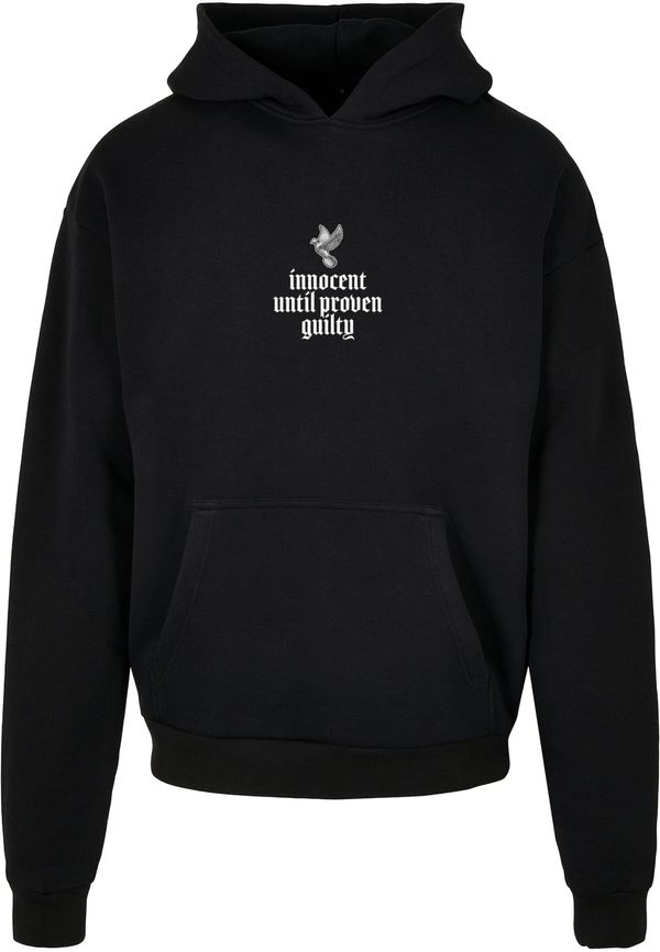Mister Tee Mister Tee Sweater majica 'Justice'  crna / bijela