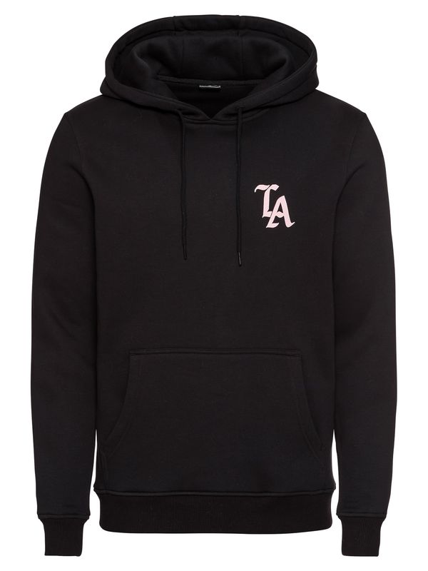 Mister Tee Mister Tee Sweater majica 'LA'  roza / crna