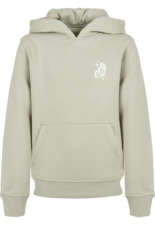 Mister Tee Mister Tee Sweater majica  svijetlozelena / bijela