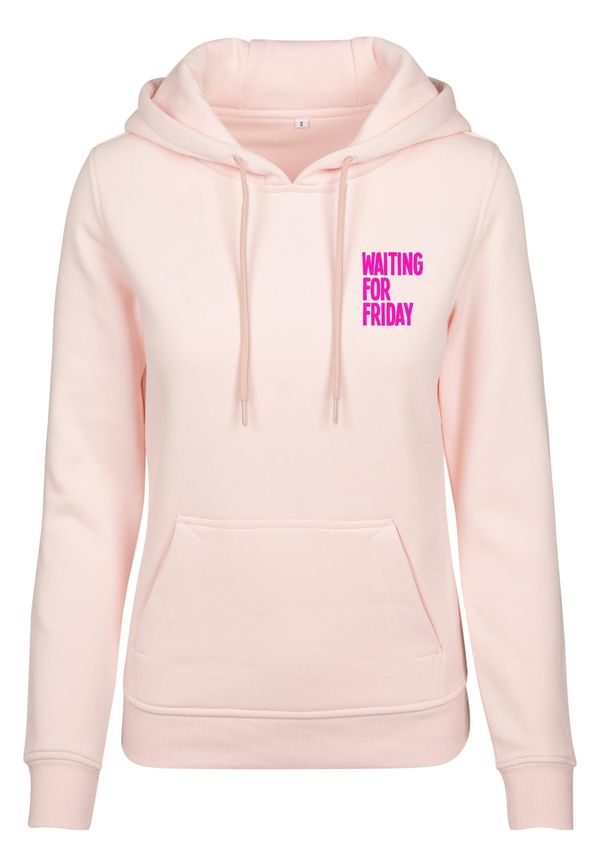 Mister Tee Mister Tee Sweater majica ' Waiting For Friday'  ljubičasta / roza
