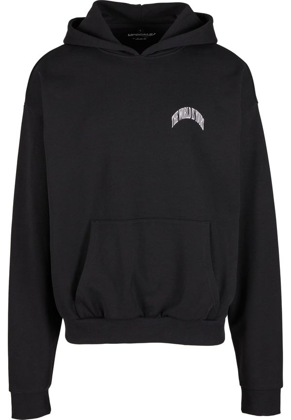 Mister Tee Mister Tee Sweater majica 'Your World'  crna / bijela