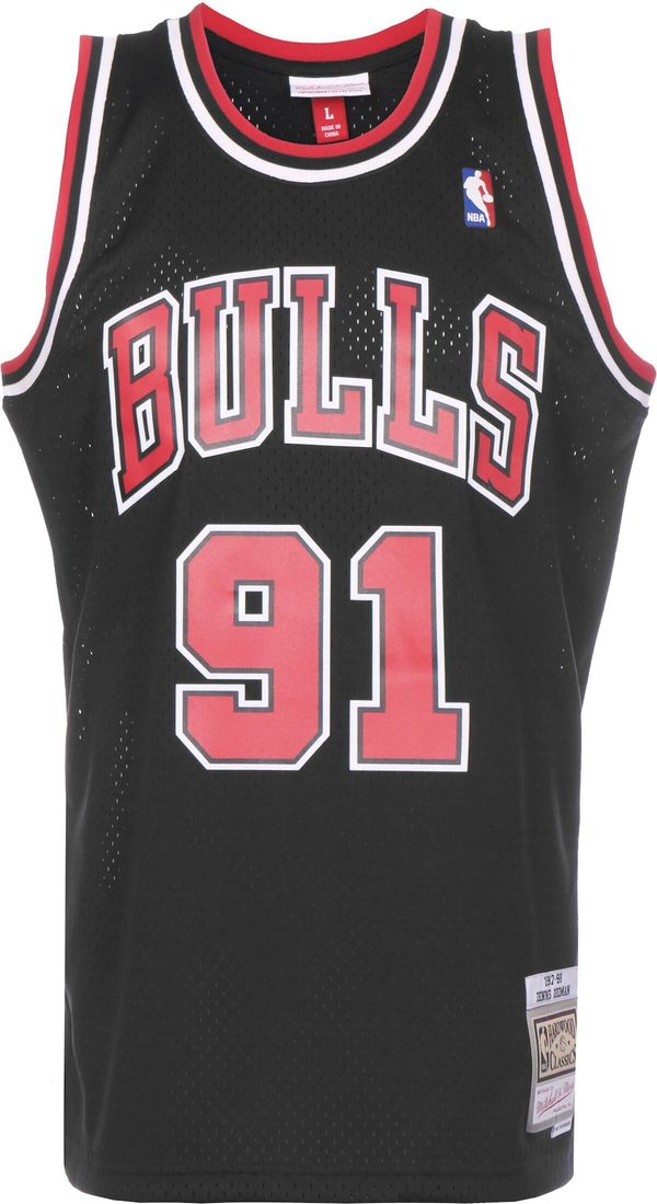 Mitchell & Ness Mitchell & Ness Majica 'Dennis Rodman'  crvena / crna / bijela