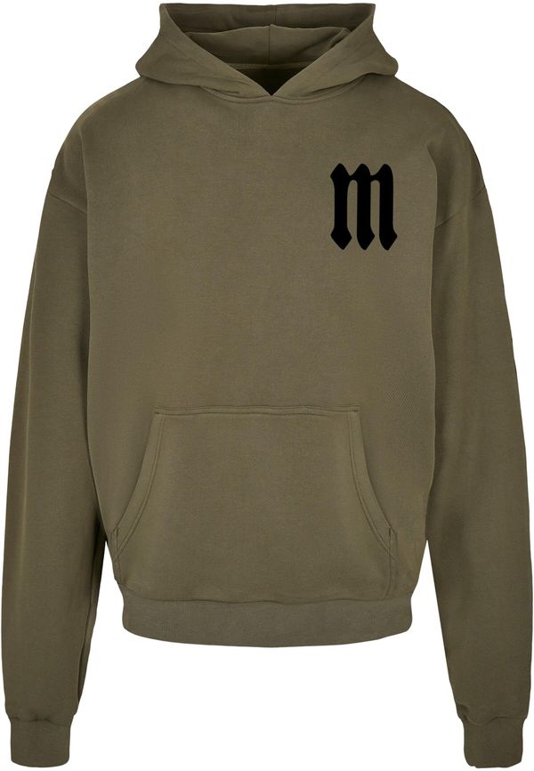 MJ Gonzales MJ Gonzales Sweater majica 'Barbed Bloom'  maslinasta / crna