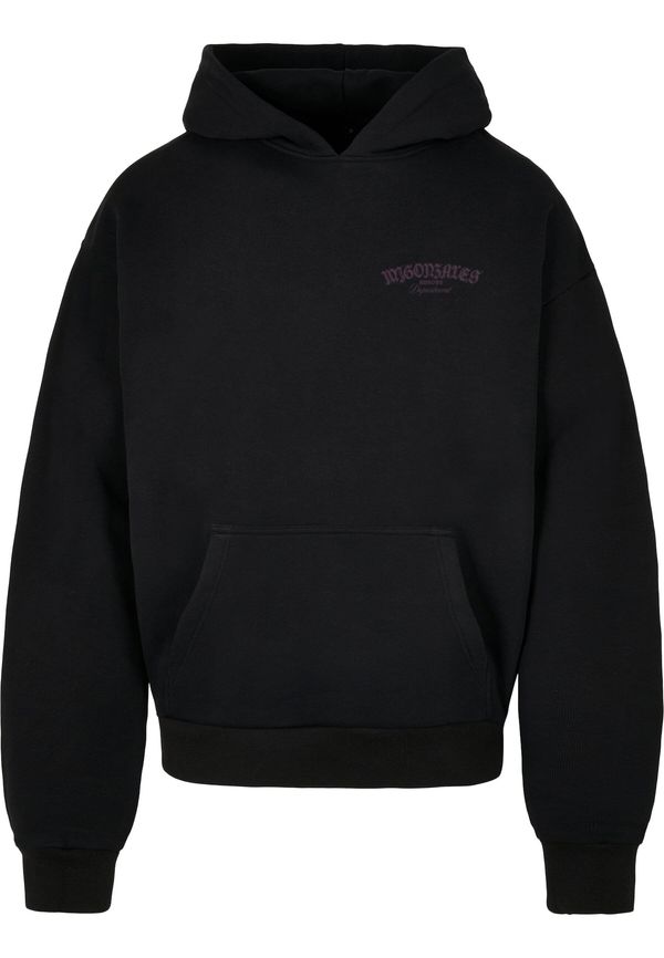 MJ Gonzales MJ Gonzales Sweater majica 'Dominance'  šljiva / crna / bijela