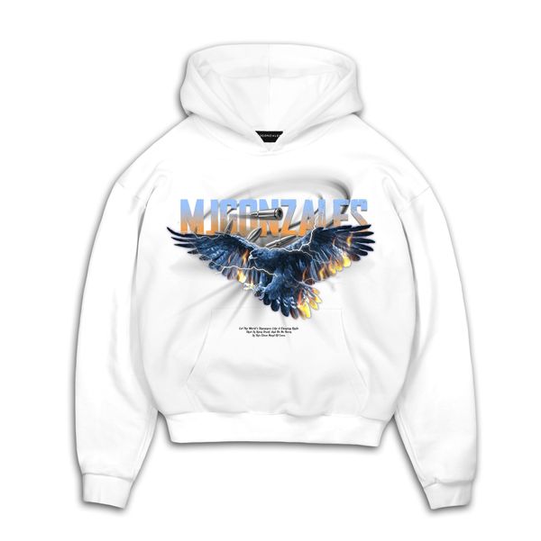 MJ Gonzales MJ Gonzales Sweater majica ' EAGLE V.2 '  plava / žuta / crna / bijela