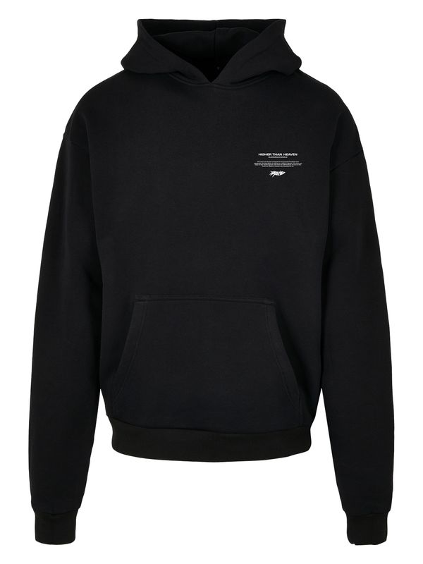 MJ Gonzales MJ Gonzales Sweater majica 'Higher Than Heaven V.2'  siva / crna / bijela