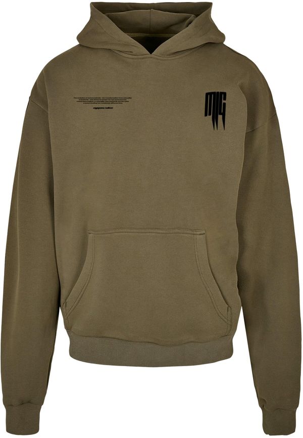 MJ Gonzales MJ Gonzales Sweater majica 'METAMORPHOSE V.2'  maslinasta / ljubičasta / crna / bijela