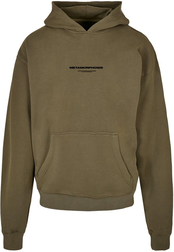 MJ Gonzales MJ Gonzales Sweater majica 'METAMORPHOSE V.4'  maslinasta / miks boja