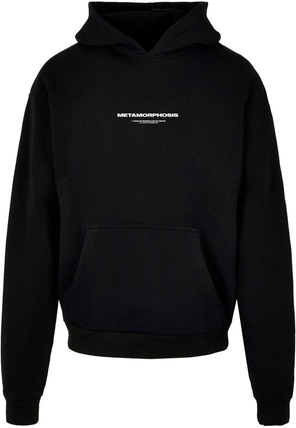 MJ Gonzales MJ Gonzales Sweater majica 'Metamorphose V.4'  plava / crna / bijela
