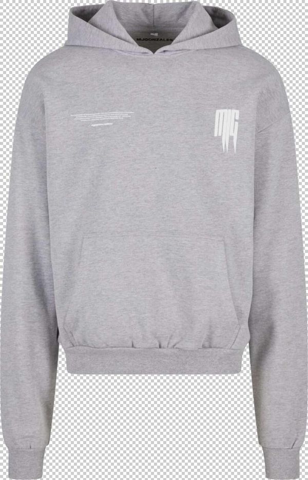 MJ Gonzales MJ Gonzales Sweater majica  siva / ljubičasta / bijela