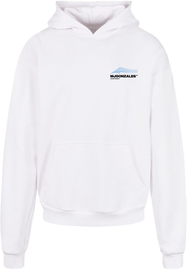MJ Gonzales MJ Gonzales Sweater majica 'Wave V.1'  plava / crna / bijela