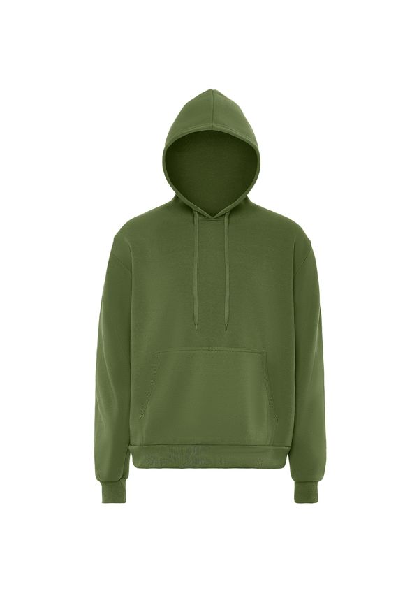 MO MO Sweater majica  maslinasta