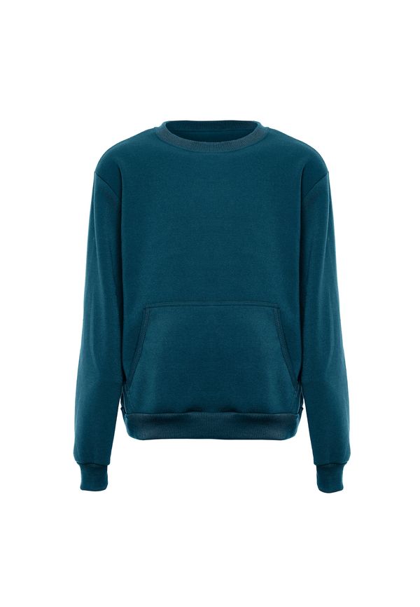 MO MO Sweater majica  petrol