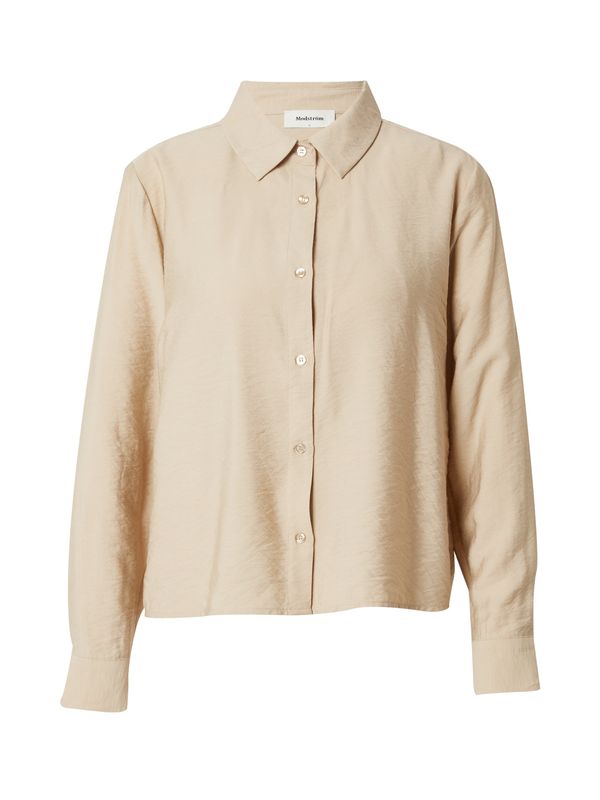 modström modström Bluza 'Hudges'  vuneno bijela