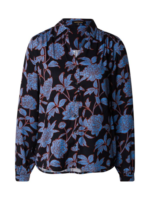 MORE & MORE MORE & MORE Bluza  azur / crvena / crna