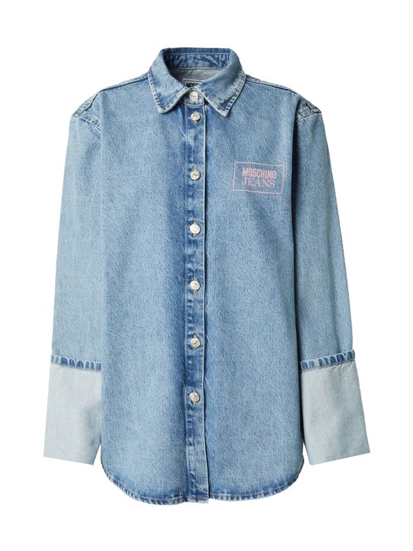 Moschino Jeans Moschino Jeans Bluza  plavi traper / roza