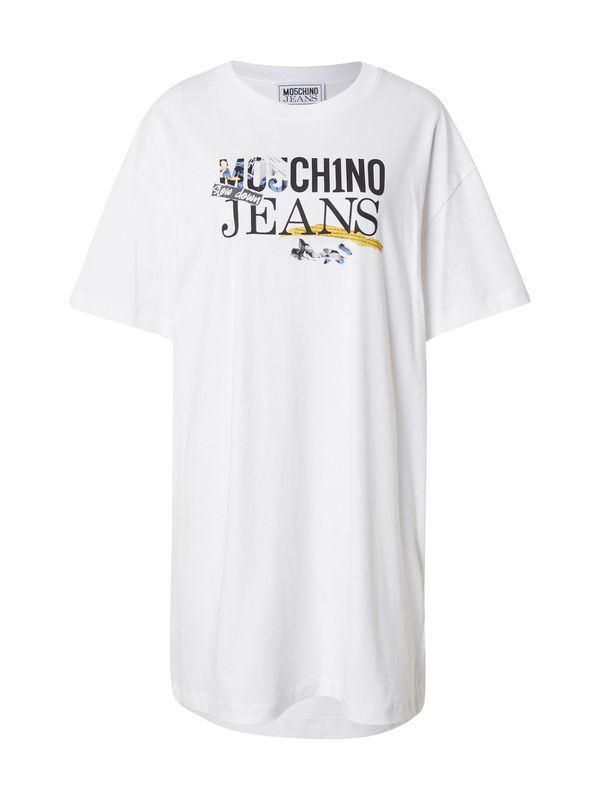 Moschino Jeans Moschino Jeans Haljina  plava / žuta / crna / bijela