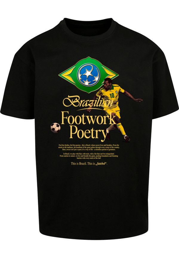 MT Upscale MT Upscale Majica 'Footwork Poetry'  žuta / zelena / crna