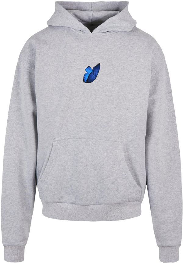 MT Upscale MT Upscale Sweater majica 'Le Papillon'  plava / siva / crna / prljavo bijela