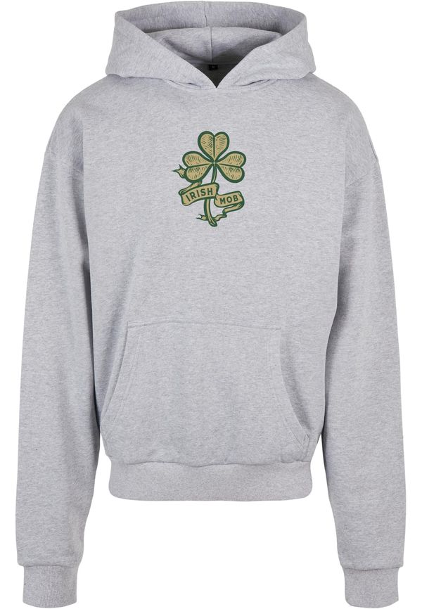 MT Upscale MT Upscale Sweater majica  siva / zelena / maslinasta