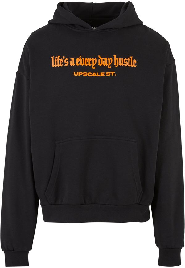 MT Upscale MT Upscale Sweater majica  svijetloljubičasta / narančasta / crna / prljavo bijela