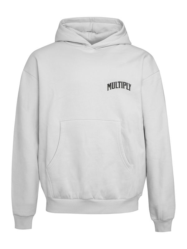 Multiply Apparel Multiply Apparel Sweater majica  siva / crna