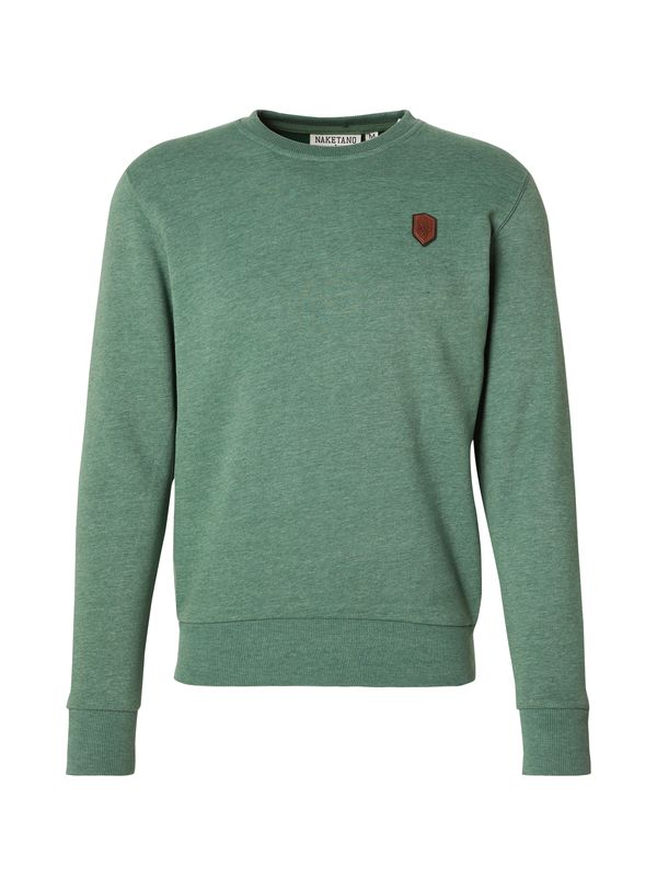 naketano naketano Sweater majica 'Rainerius'  zelena