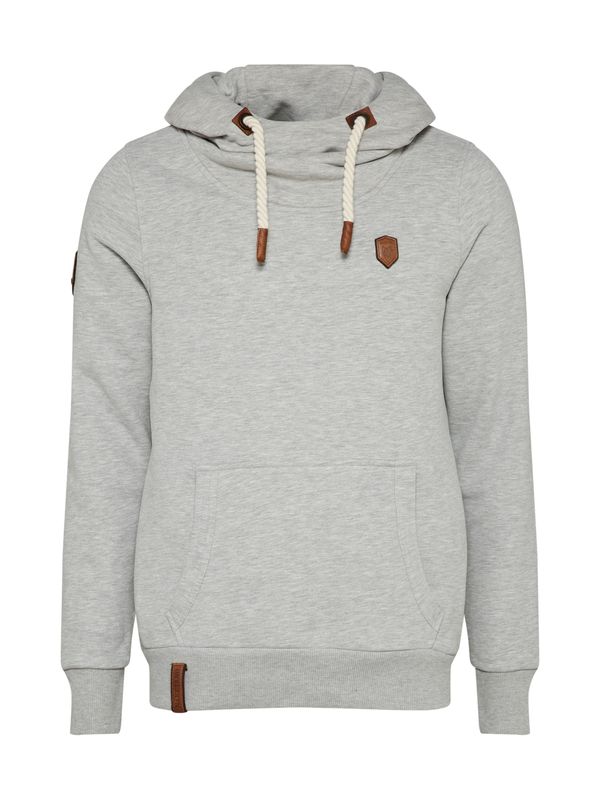 naketano naketano Sweater majica  smeđa / siva melange