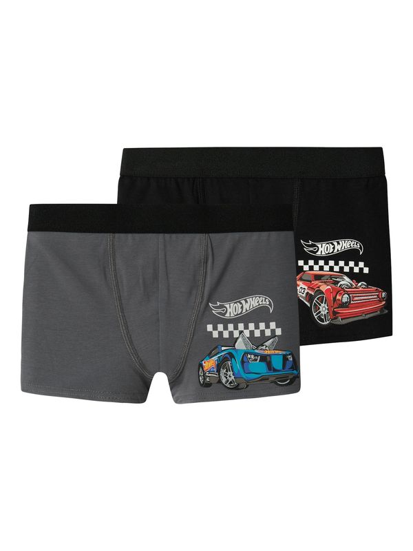 NAME IT NAME IT Gaće 'NMMDEEP HOTWHEELS'  siva / crvena / crna / bijela