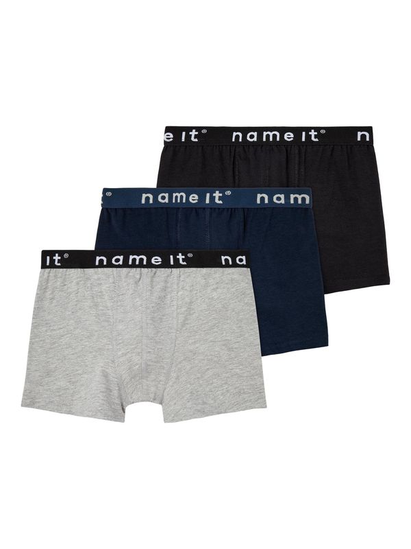 NAME IT NAME IT Gaće  noćno plava / siva melange / crna / bijela