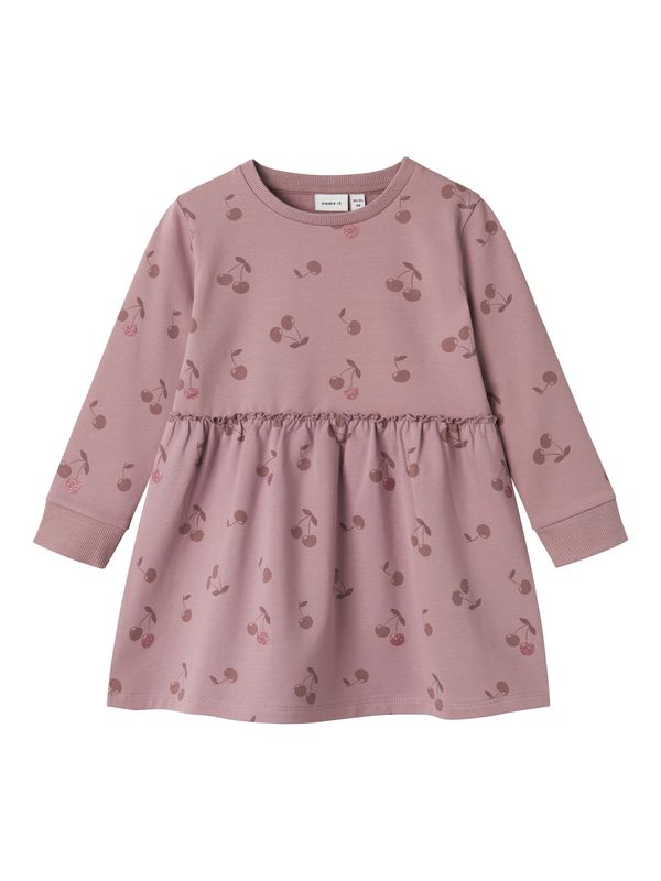 NAME IT NAME IT Haljina 'NMFBELLA'  rozo zlatna / sivkasto ljubičasta (mauve) / hrđa